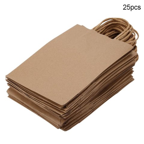 Torebka papierowa z uszami 25szt. SZARA 32x17x39 | 4192 Torebka papierowa z uszami 25szt. SZARA 32x17x39 | 4192