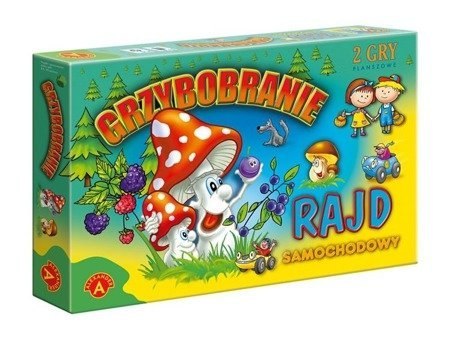 Gra Grzybobranie / Rajd Samochodowy Gra Grzybobranie / Rajd Samochodowy