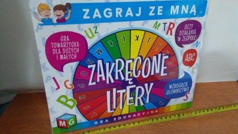 Gra ZAKRĘCONE LITERY 300822 Gra ZAKRĘCONE LITERY 300822