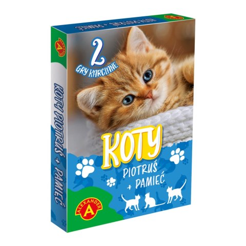 Karty do gry PIOTRUŚ PAMIĘĆ-KOTY Karty do gry PIOTRUŚ PAMIĘĆ-KOTY