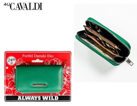Portfel damski PU ABT-04-BL-3493 D,Green Portfel damski PU ABT-04-BL-3493 D,Green