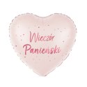 Balon foliowy Serce, Jasnoróżowy, Wieczór Panieński, 45 cm PartyPal