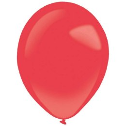 Balony lateksowe Czerwone, Decorator Standard Apple Red, 35cm, 50 szt. Amscan / Anagram