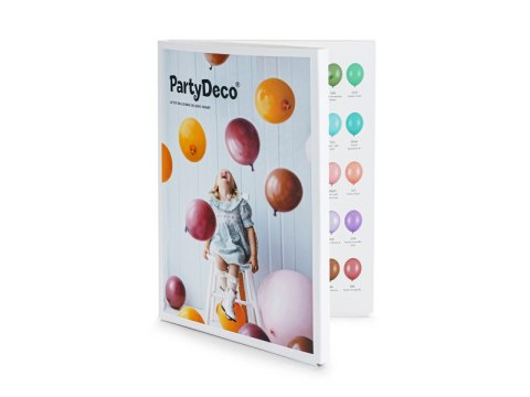 PartyDeco Color Book, Próbnik, Wzornik Strong, Księga Kolorów Kalisan