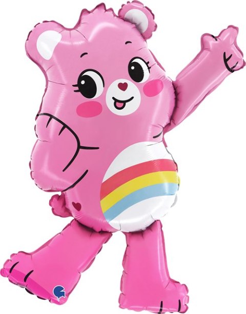 Balon foliowy Grabo, Różowy, CARE BEARS - CHEER BEAR, 58x75 cm Grabo Balon foliowy Grabo, Różowy, CARE BEARS - CHEER BEAR, 58x75 cm Grabo