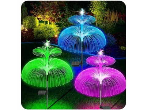 Lampa solarna ogrodowa meduza RGB/100 Lampa solarna ogrodowa meduza RGB/100