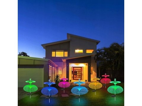 Lampa solarna ogrodowa meduza RGB/100 Lampa solarna ogrodowa meduza RGB/100