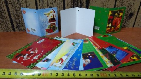 Bileciki/kartki do prezentów 25szt. BOŻE NARODZENIE Bileciki/kartki do prezentów 25szt. BOŻE NARODZENIE