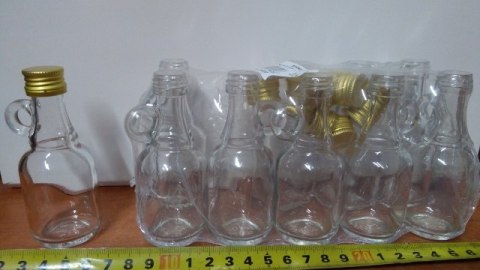 Butelka + zakrętka 40ml GALON 10szt. | 631040 Butelka + zakrętka 40ml GALON 10szt. | 631040