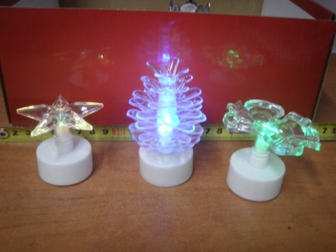 Figurka/lampka led mix 12szt. | 8483 Figurka/lampka led mix 12szt. | 8483