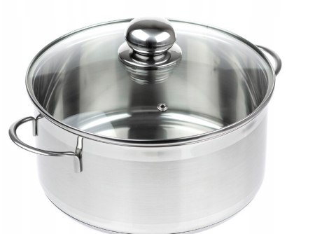 Garnek CITY 24 cm nierdzewny z pokrywką 5,2 L Garnek CITY 24 cm nierdzewny z pokrywką 5,2 L