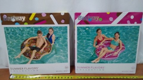 Koło do pływania 107cm ugryziony donut BESTWAY | 36118 Koło do pływania 107cm ugryziony donut BESTWAY | 36118