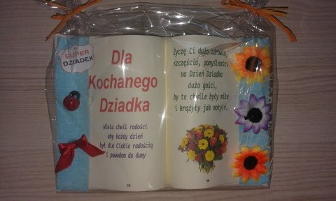 Książka wypukła A5 dla babci Książka wypukła A5 dla babci