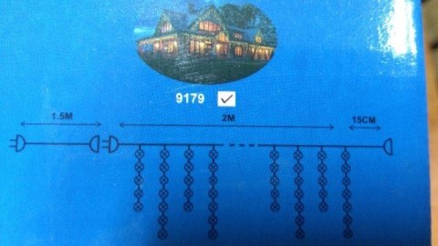 Lampki ze złączką 60led SOPEL BIAŁE | 9179 Lampki ze złączką 60led SOPEL BIAŁE | 9179