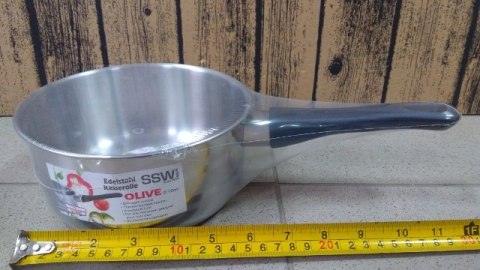 Rondel stalowy 16cm z rączką OLIVE 43117 Rondel stalowy 16cm z rączką OLIVE 43117