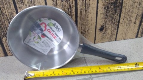 Rondel stalowy 16cm z rączką OLIVE 43117 Rondel stalowy 16cm z rączką OLIVE 43117
