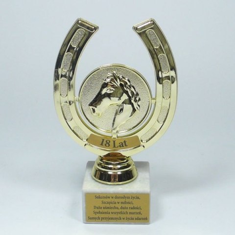Statuetka PODKOWA 18-NASTKA 44112 Statuetka PODKOWA 18-NASTKA 44112