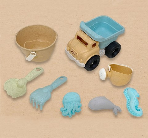 WOOPIE GREEN Zestaw do Piasku Wiaderko Wywrotka 8 el. BIODEGRADOWALNY ORGANICZNY MATERIAŁ WOOPIE GREEN Zestaw do Piasku Wiaderko Wywrotka 8 el. BIODEGRADOWALNY ORGANICZNY MATERIAŁ