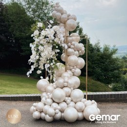 Balony Lateksowe Gemar Metaliczne Perłowe 30cm, 100 szt. Gemar