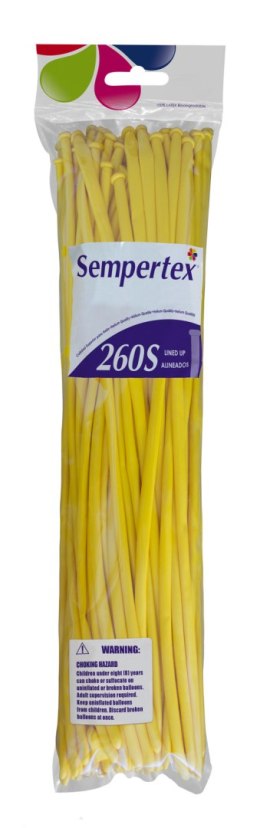 Balony do modelowania Sempertex 260, Reflex mix, 50szt. Sempertex