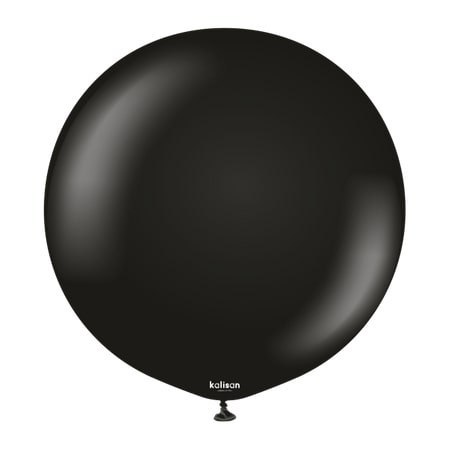 Balony lateksowe Black, czarne 91cm, 2 szt. Kalisan Balony lateksowe Black, czarne 91cm, 2 szt. Kalisan