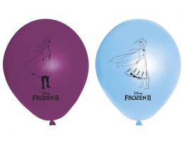 Balony lateksowe Frozen 2, nadruki, 28cm, 8szt. Procos