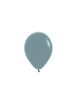 Balony lateksowe Sempertex, Pastel Dusk Blue, 12cm, 50szt. Sempertex