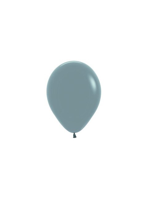Balony lateksowe Sempertex, Pastel Dusk Blue, 12cm, 50szt. Sempertex