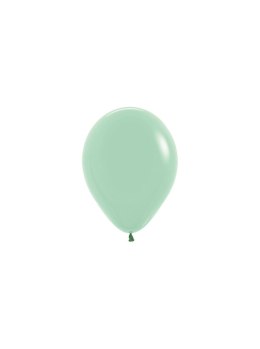 Balony lateksowe Sempertex Pastel Dusk Green Tea 12cm, 50szt. Sempertex