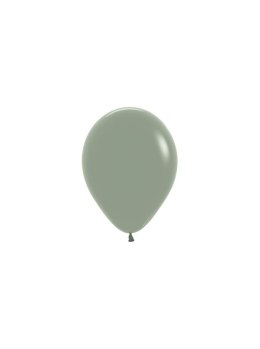 Balony lateksowe Sempertex Pastel Dusk Laurel Green 12cm, 50szt. Sempertex