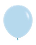 Balony lateksowe Sempertex, Pastel Matte Blue, 45cm, 25 szt. Sempertex