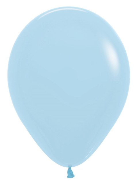Balony lateksowe Sempertex Pastel Matte Blue jasnoniebieski 30cm, 50szt. Sempertex Balony lateksowe Sempertex Pastel Matte Blue jasnoniebieski 30cm, 50szt. Sempertex