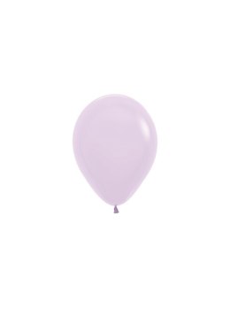 Balony lateksowe Sempertex, Pastel Matte Lilac, 12cm, 50szt. Sempertex