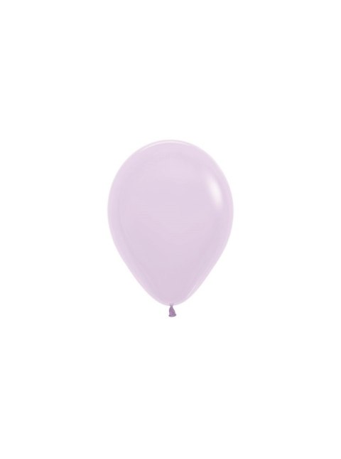 Balony lateksowe Sempertex, Pastel Matte Lilac, 12cm, 50szt. Sempertex