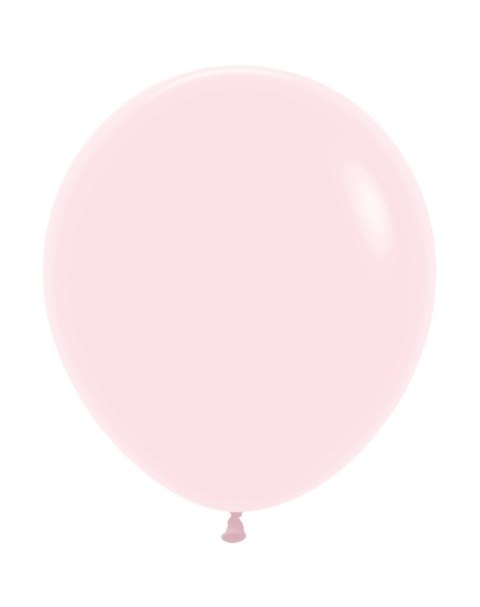 Balony lateksowe Sempertex, Pastel Matte Pink, 45cm, 1szt. Sempertex