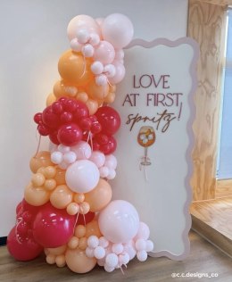 Balony lateksowe Sempertex, Pastel Matte Pink, 45cm, 1szt. Sempertex