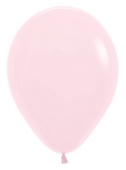 Balony lateksowe Sempertex, Pastel Matte Pink jasnoróżowy 30cm, 50szt. Sempertex