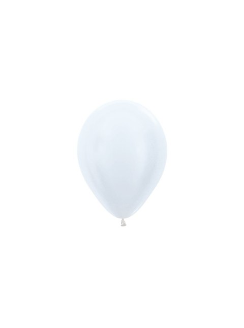 Balony lateksowe Sempertex Pearl White 12cm, 50szt. Sempertex Balony lateksowe Sempertex Pearl White 12cm, 50szt. Sempertex
