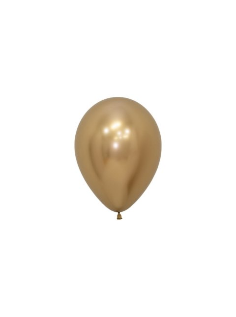 Balony lateksowe Sempertex, Reflex Gold, 12cm, 50szt. Sempertex Balony lateksowe Sempertex, Reflex Gold, 12cm, 50szt. Sempertex
