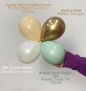 Balony lateksowe Sempertex, Reflex Gold, 45cm, 1szt. Sempertex