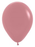 Balony lateksowe Sempertex Rosewood brudny róż 30cm, 50szt. Sempertex