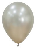 Balony lateksowe Sempertex Silk Cream Pearl kremowy chorme 30cm, 50szt. Sempertex