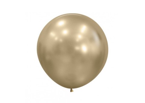Balony lateksowe Sempertex, Silk Gold Dust, 60cm, 1szt. Sempertex