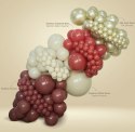 Balony lateksowe Sempertex, Silk Gold Dust, 60cm, 1szt. Sempertex