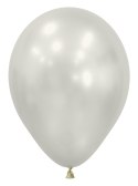 Balony lateksowe Sempertex Silk Oyster White, 30 cm, 50szt. Sempertex
