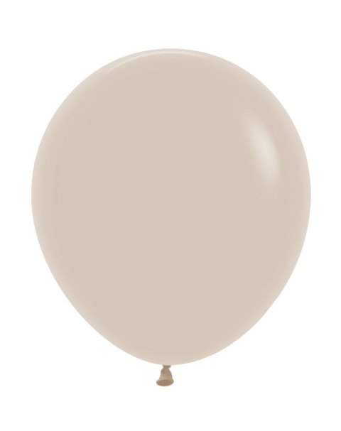 Balony lateksowe Sempertex White Sand 45cm, 25 szt. Sempertex Balony lateksowe Sempertex White Sand 45cm, 25 szt. Sempertex
