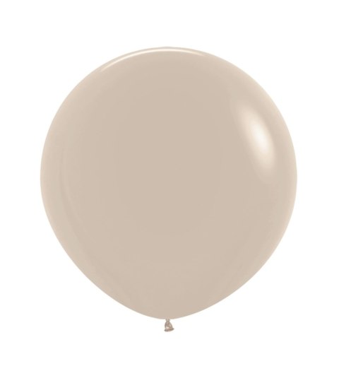 Balony lateksowe Sempertex White Sand 60cm, 1szt. Sempertex Balony lateksowe Sempertex White Sand 60cm, 1szt. Sempertex