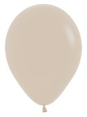 Balony lateksowe Sempertex White Sand, beżowe 30cm, 50szt. Sempertex