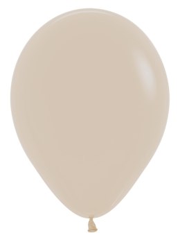 Balony lateksowe Sempertex White Sand, beżowe 30cm, 50szt. Sempertex