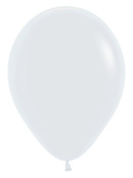 Balony lateksowe Sempertex White, biały, 30 cm, 50szt. Sempertex